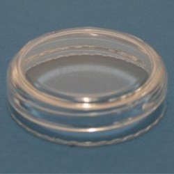 33mm 400 Clear Smooth Unlined Domed Cap